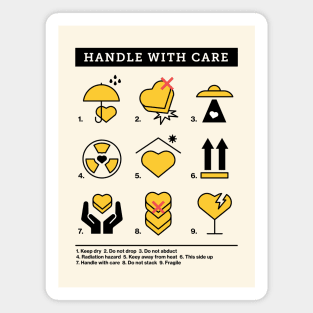 Handle with care Magnet